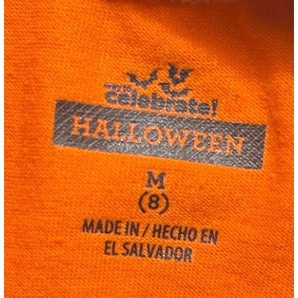 GLOW IN THE DARK Youth Halloween T-Shirt, Size 8 - Picture 9 of 9